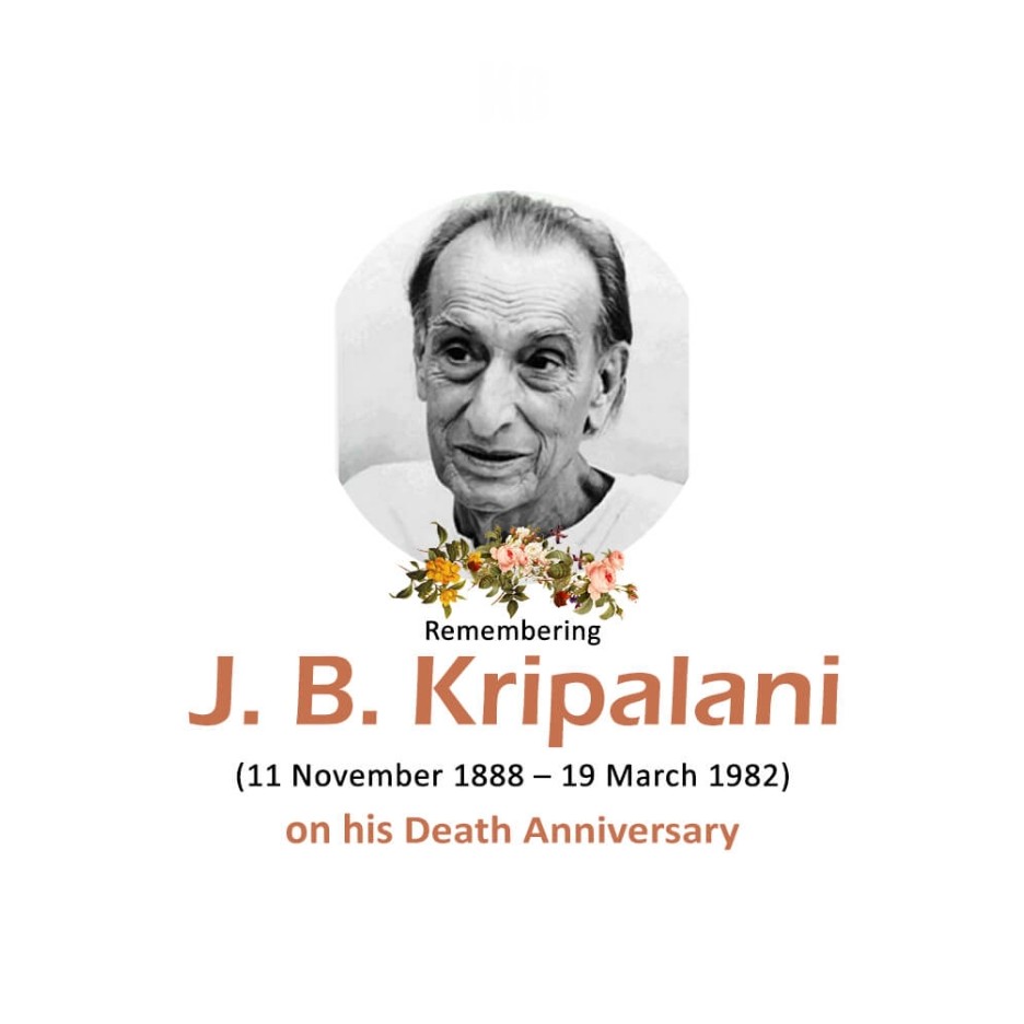 Acharya J.B. Kripalani Death Anniversary: 19 March | Download Free Poster and Hd Images 17 J.B. Kripalani Punyatithi WhatsApp Status Hd